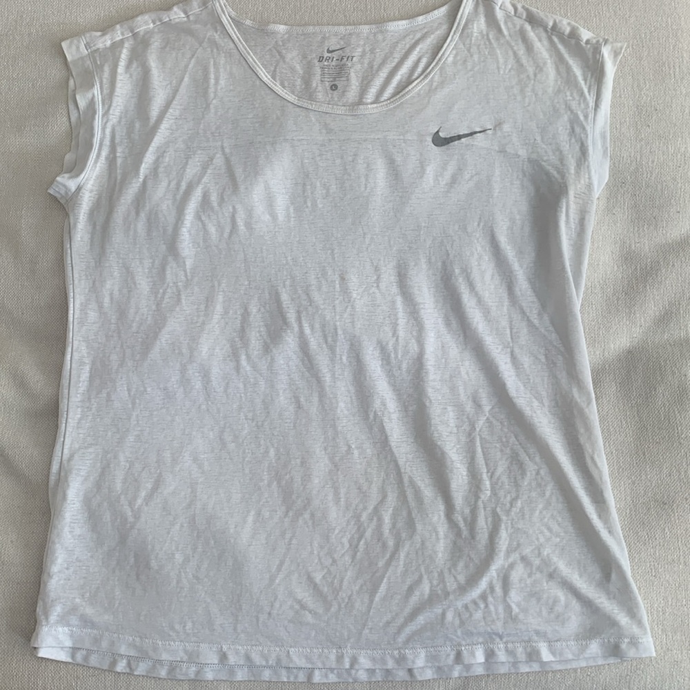 LAST CALL! Nike Dri-Fit White T-shirt